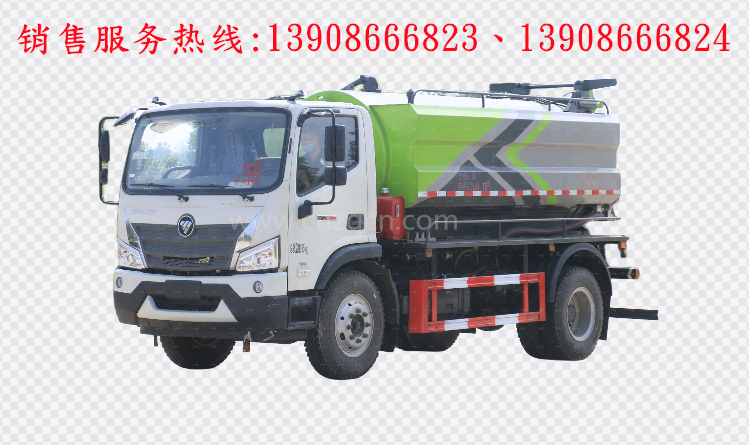 福田領(lǐng)航ES5高壓清洗吸污車