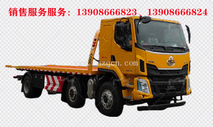 東風柳汽小三軸平板清障車