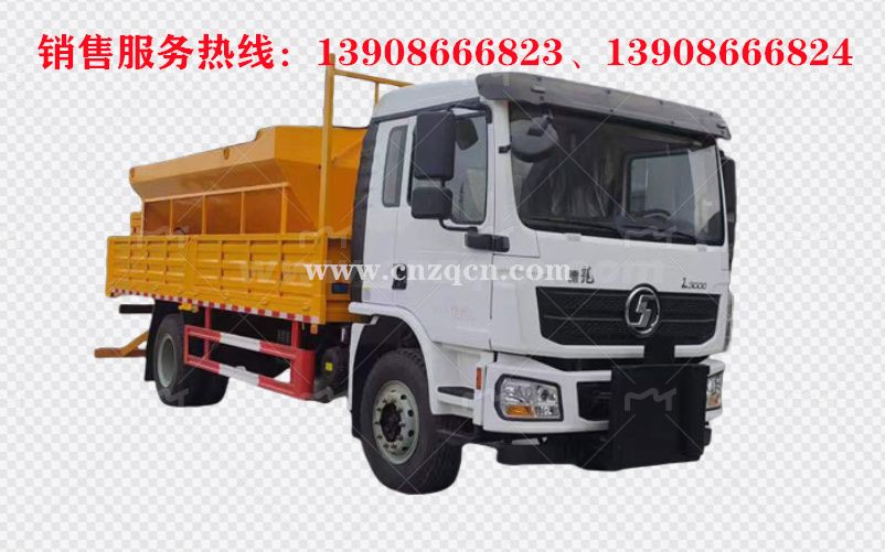 陜汽德龍L3000單橋除雪車