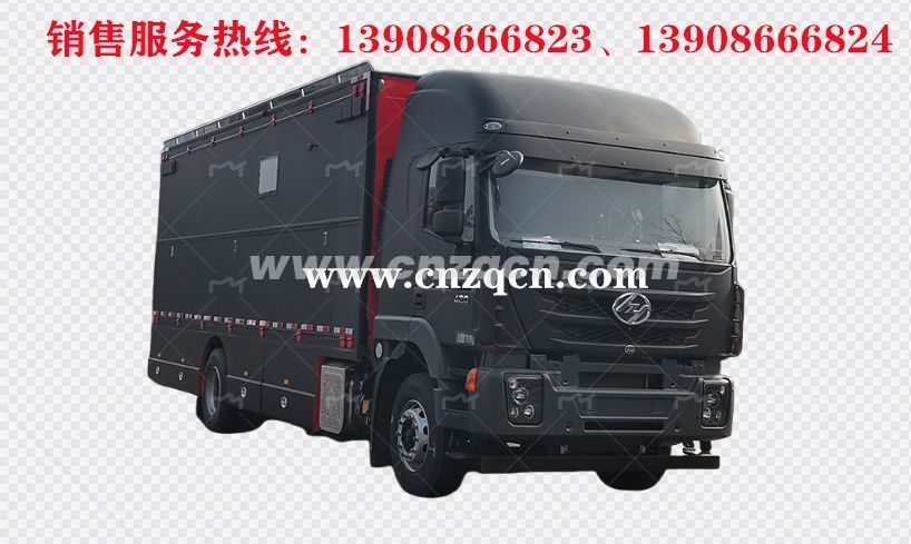 上汽紅巖單橋被服洗滌車(chē)