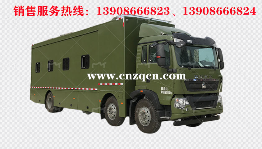 重汽豪沃小三軸宿營(yíng)車