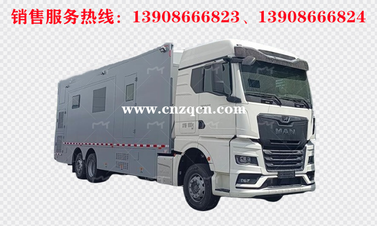 德國(guó)曼man后雙橋通信指揮車